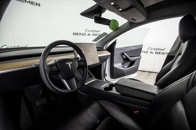 used 2021 Tesla Model Y car, priced at $23,000