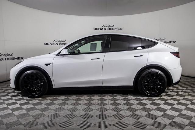 used 2021 Tesla Model Y car, priced at $23,000
