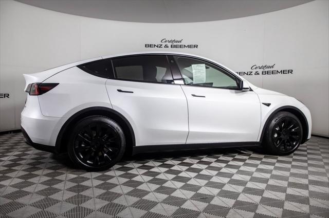 used 2021 Tesla Model Y car, priced at $23,000