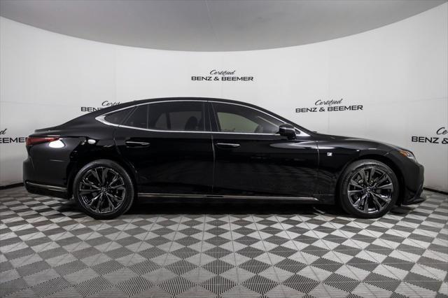 used 2023 Lexus LS 500 car, priced at $67,000