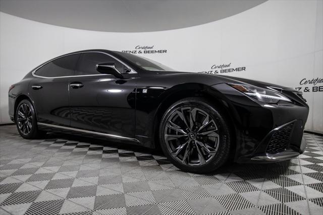 used 2023 Lexus LS 500 car, priced at $67,000