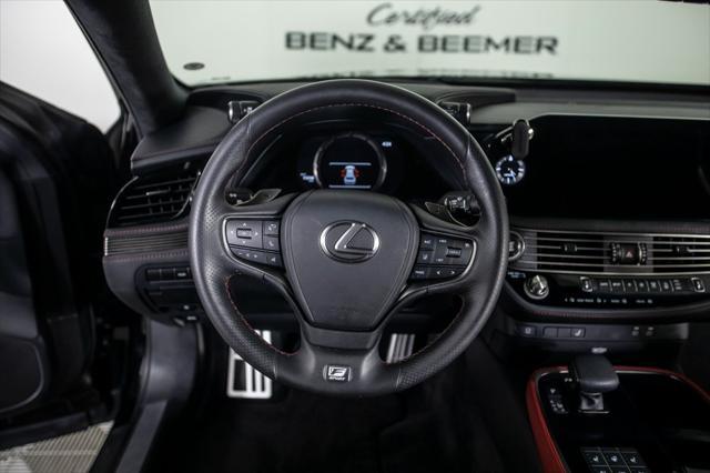 used 2023 Lexus LS 500 car, priced at $67,000