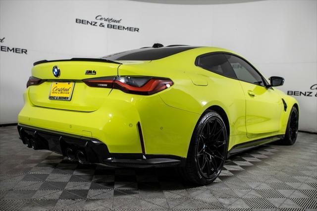 used 2024 BMW M4 car, priced at $82,000