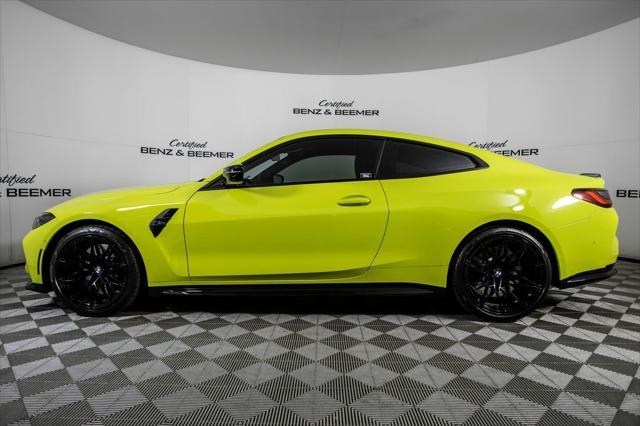 used 2024 BMW M4 car, priced at $82,000