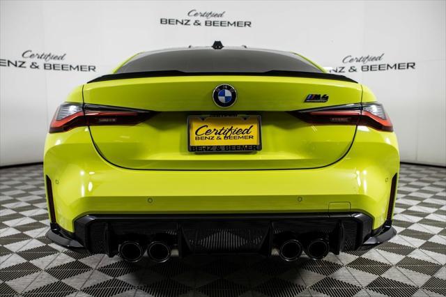 used 2024 BMW M4 car, priced at $82,000