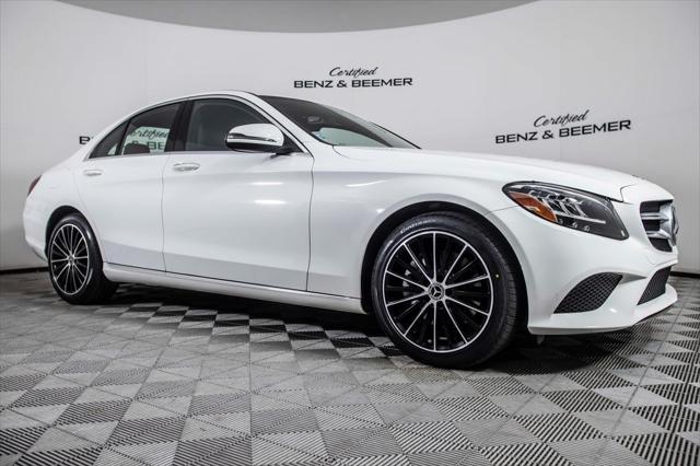 used 2021 Mercedes-Benz C-Class car, priced at $30,500