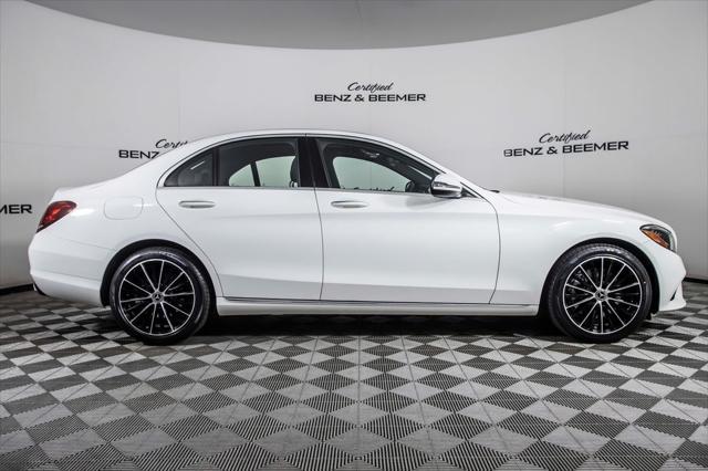 used 2021 Mercedes-Benz C-Class car, priced at $30,500