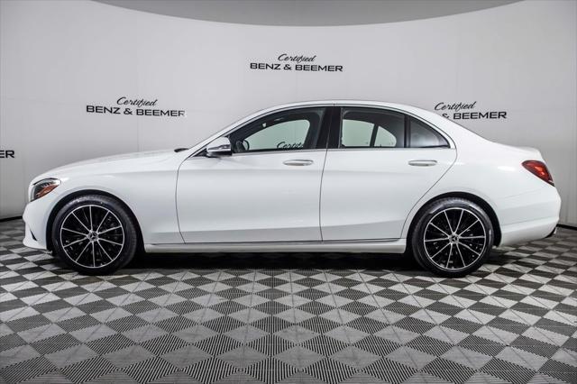 used 2021 Mercedes-Benz C-Class car, priced at $30,500