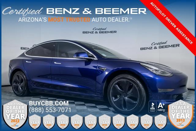 used 2020 Tesla Model 3 car, priced at $24,500