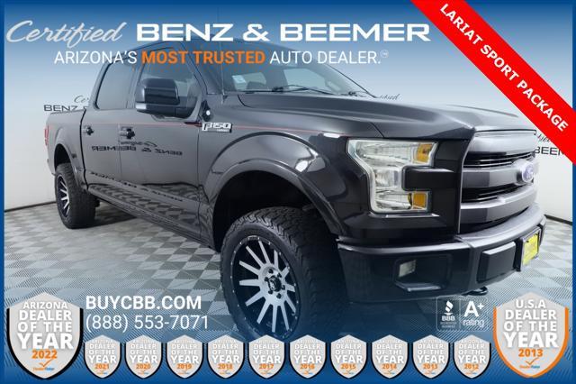used 2015 Ford F-150 car, priced at $27,000