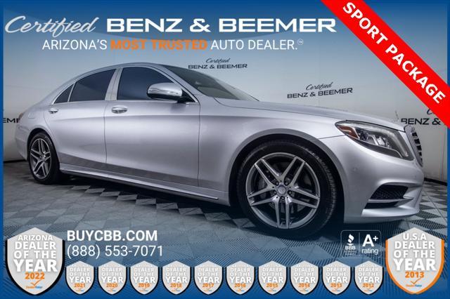 used 2014 Mercedes-Benz S-Class car, priced at $26,000