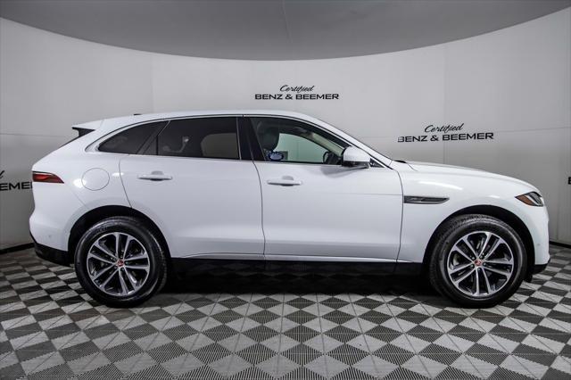 used 2021 Jaguar F-PACE car, priced at $35,500