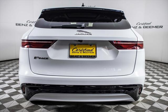 used 2021 Jaguar F-PACE car, priced at $35,500