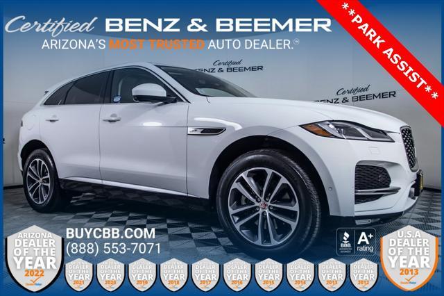 used 2021 Jaguar F-PACE car, priced at $35,500