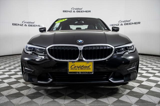 used 2021 BMW 330 car, priced at $28,200