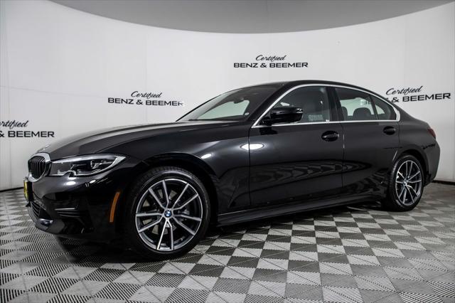 used 2021 BMW 330 car, priced at $28,200