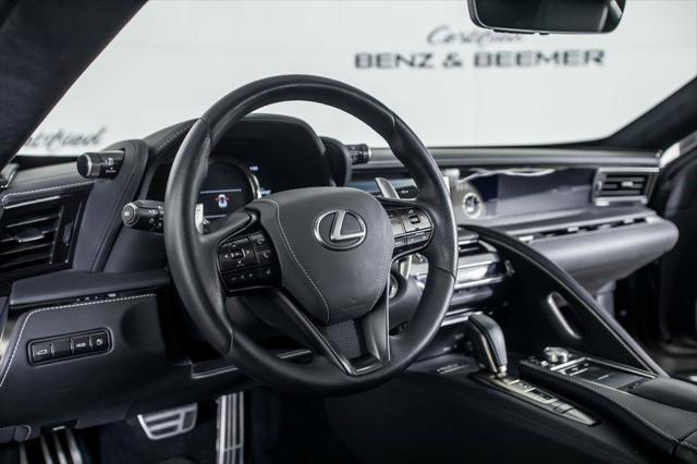 used 2023 Lexus LC 500 car, priced at $84,000