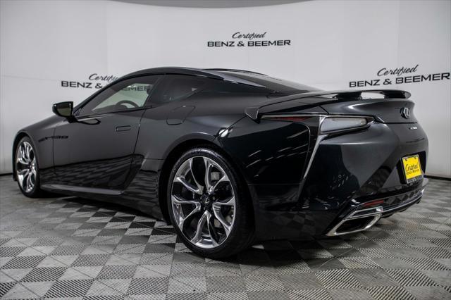 used 2023 Lexus LC 500 car, priced at $84,000