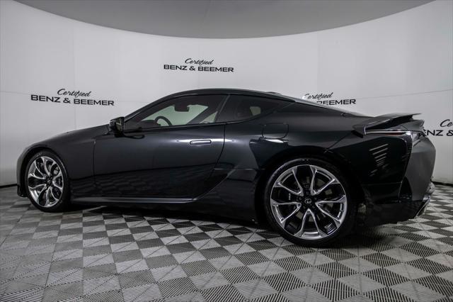 used 2023 Lexus LC 500 car, priced at $84,000