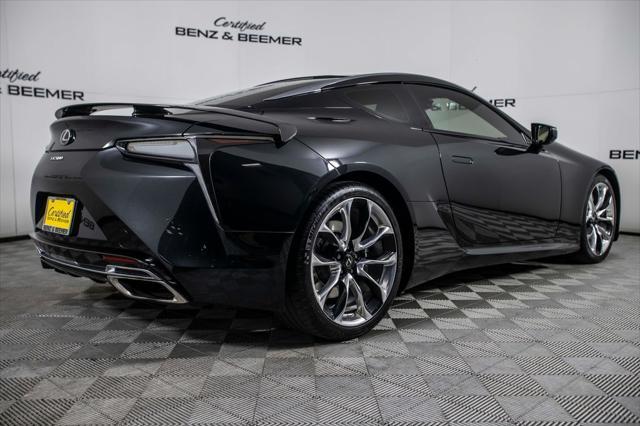 used 2023 Lexus LC 500 car, priced at $84,000