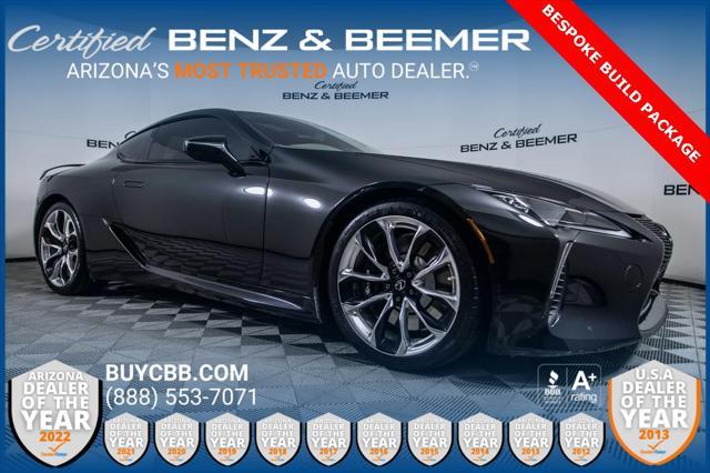 used 2023 Lexus LC 500 car, priced at $84,000