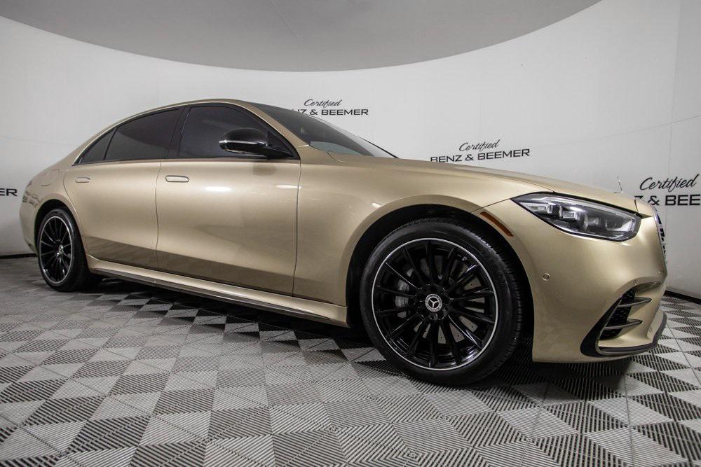used 2024 Mercedes-Benz S-Class car, priced at $101,500