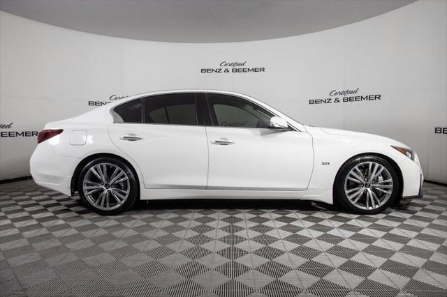 used 2018 INFINITI Q50 car, priced at $14,500
