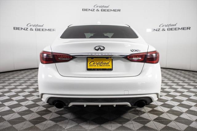used 2018 INFINITI Q50 car, priced at $14,500