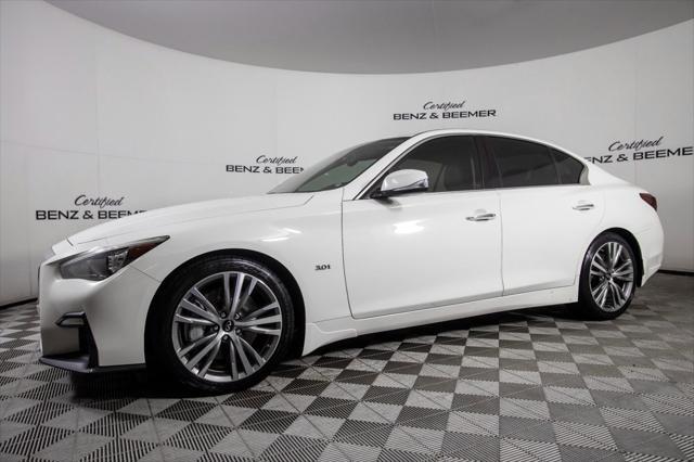 used 2018 INFINITI Q50 car, priced at $14,500