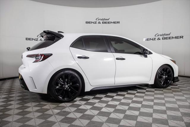 used 2022 Toyota Corolla Hatchback car, priced at $23,500