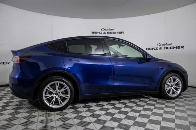 used 2021 Tesla Model Y car, priced at $32,500