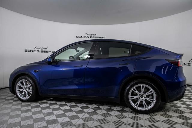 used 2021 Tesla Model Y car, priced at $32,500