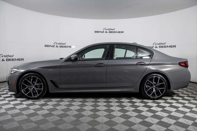 used 2021 BMW 530 car, priced at $35,500