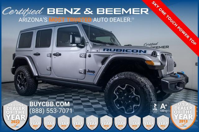 used 2021 Jeep Wrangler Unlimited car, priced at $37,500