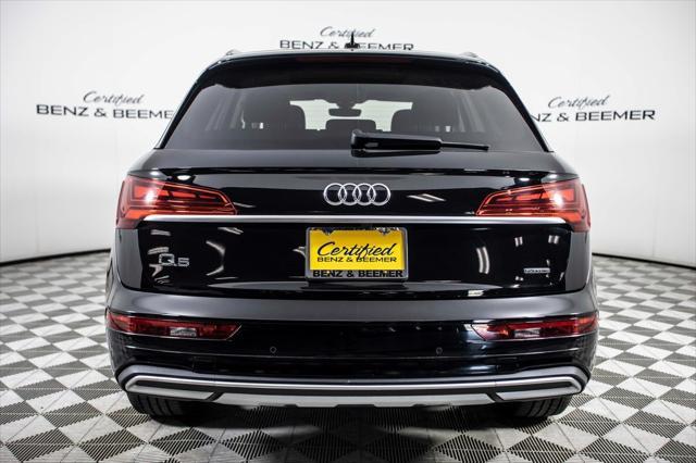 used 2021 Audi Q5 car, priced at $29,800