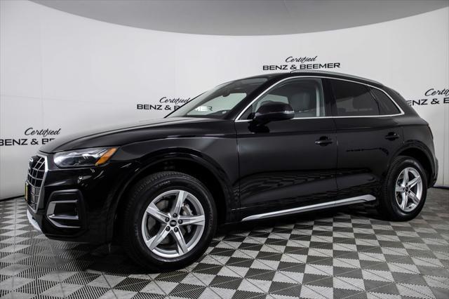 used 2021 Audi Q5 car, priced at $29,800