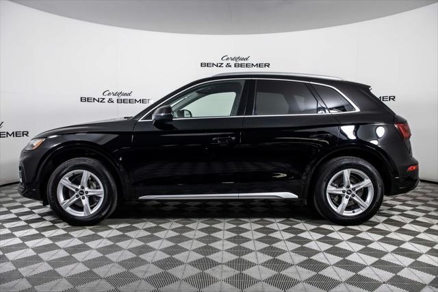 used 2021 Audi Q5 car, priced at $29,800