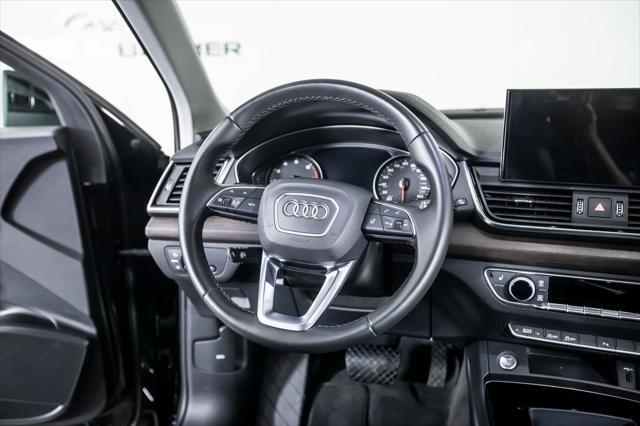 used 2021 Audi Q5 car, priced at $29,800