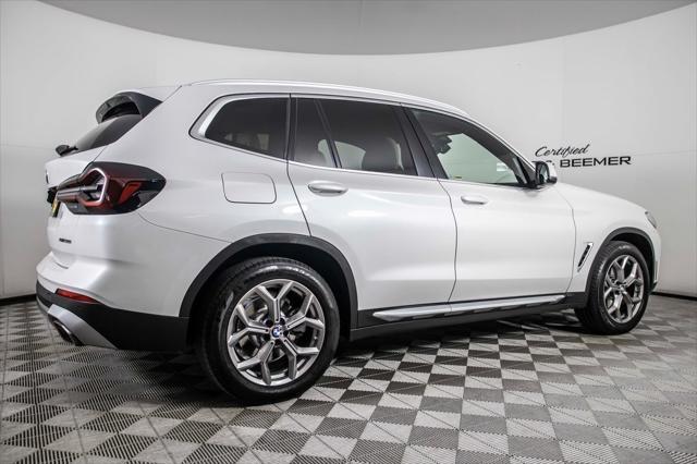 used 2022 BMW X3 car, priced at $34,500