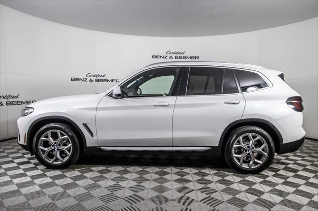 used 2022 BMW X3 car, priced at $34,500