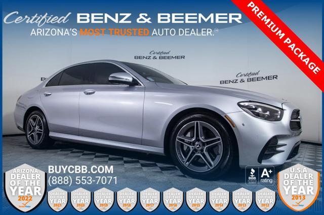 used 2021 Mercedes-Benz E-Class car, priced at $43,000