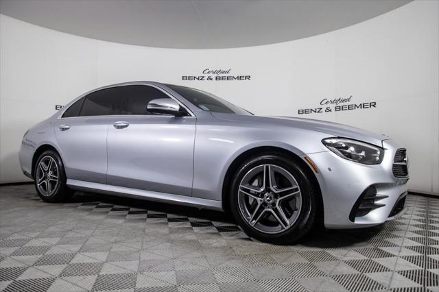 used 2021 Mercedes-Benz E-Class car, priced at $43,000