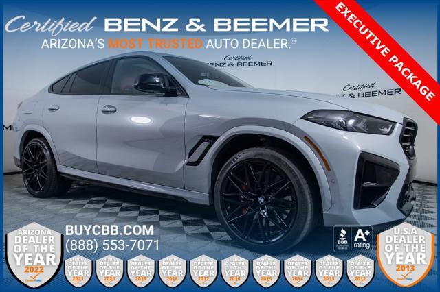used 2024 BMW X6 M car, priced at $127,000