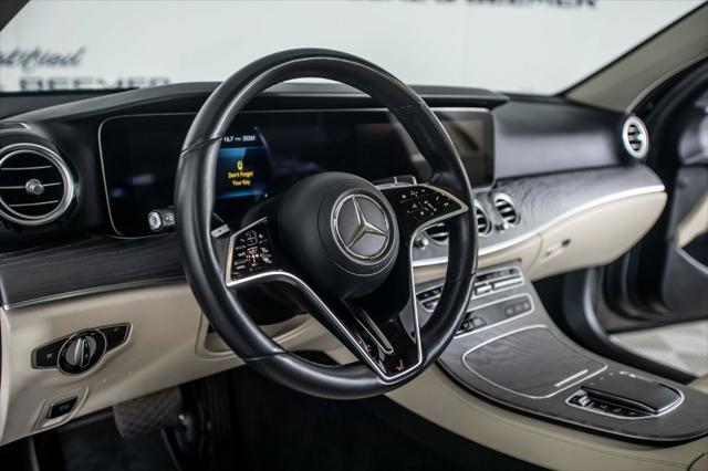 used 2021 Mercedes-Benz E-Class car, priced at $37,500