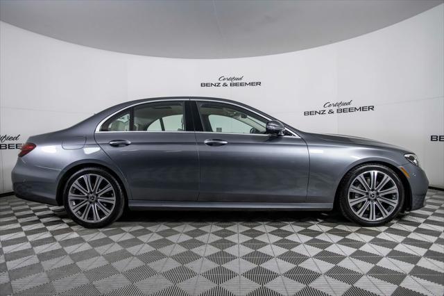 used 2021 Mercedes-Benz E-Class car, priced at $37,500