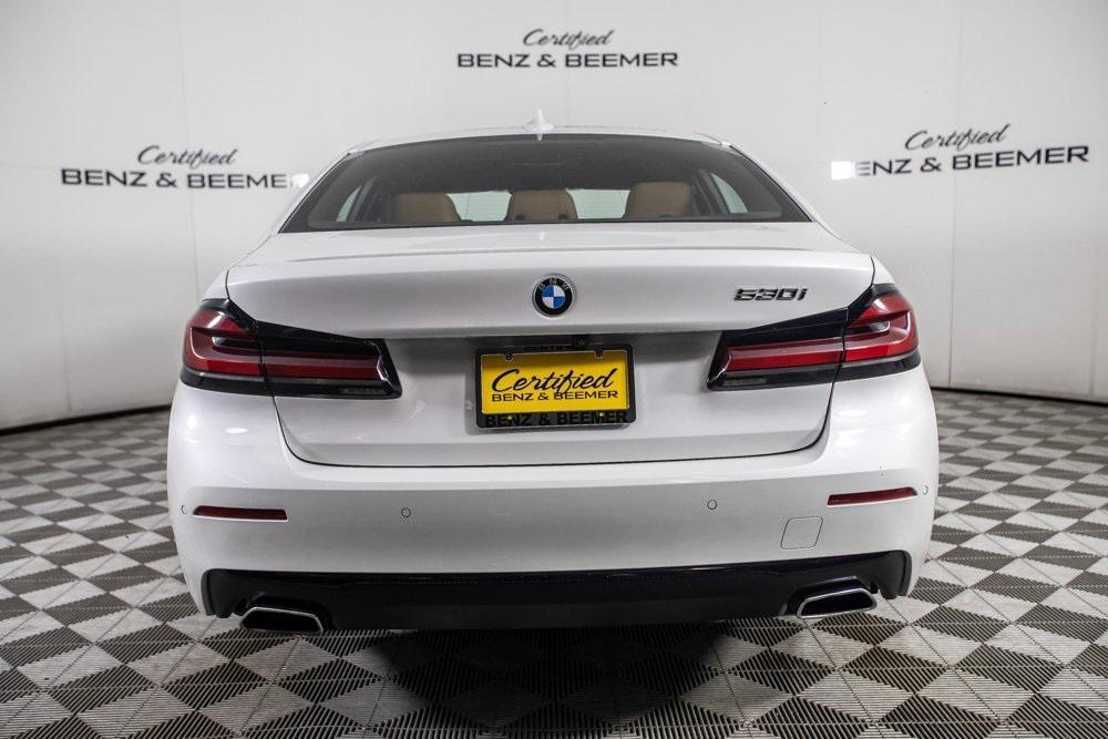 used 2023 BMW 530 car, priced at $37,500