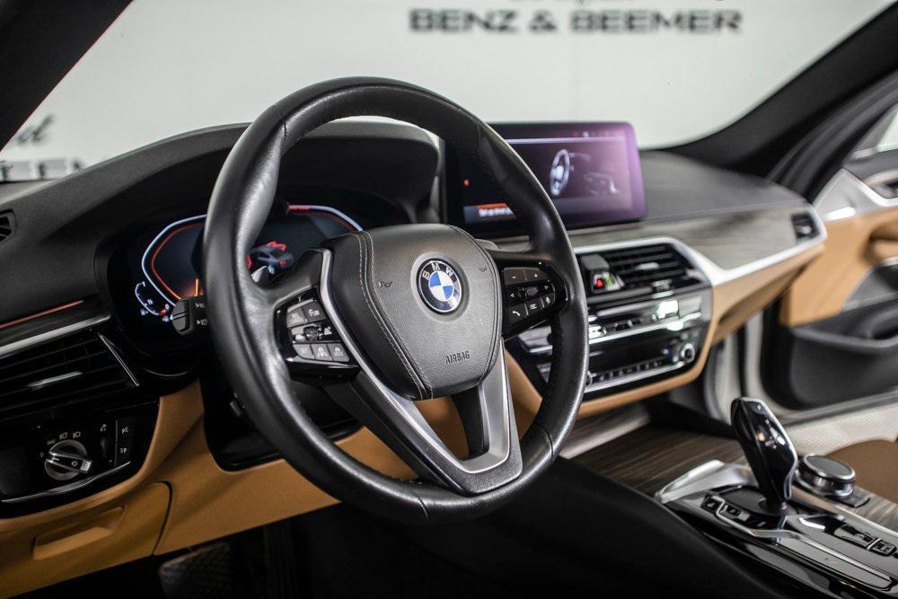 used 2023 BMW 530 car, priced at $37,500