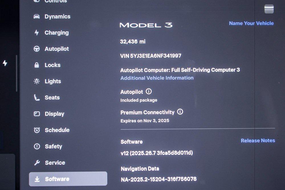 used 2022 Tesla Model 3 car, priced at $25,800