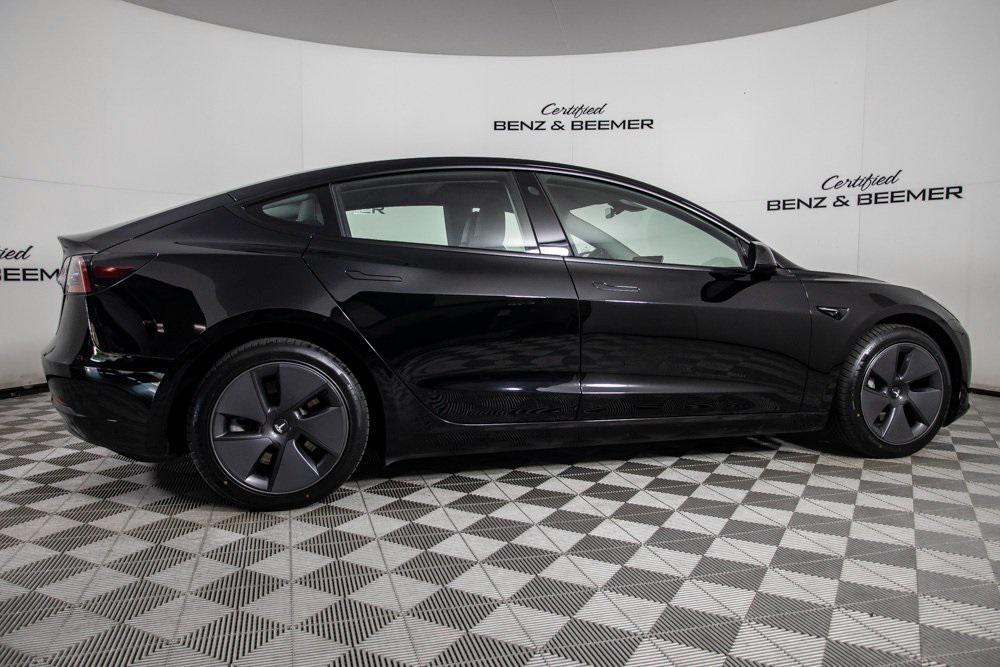 used 2022 Tesla Model 3 car, priced at $25,800