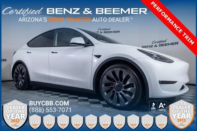 used 2024 Tesla Model Y car, priced at $44,500